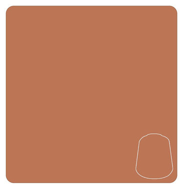 Cadian Fleshtone tabletop gaming paint by Games Workshop, 12ml bottle, used for miniature figure detailing.