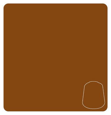 Games Workshop Citadel Layer Skrag Brown tabletop gaming paint in 12ml bottle, ideal for miniature detailing and shading.