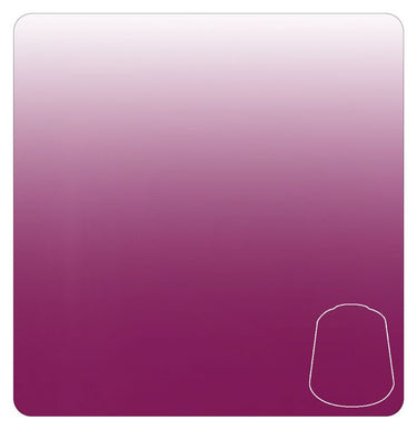 Games Workshop Carroburg Crimson tabletop gaming shade in a small 18ml bottle, used for enhancing miniatures' details.