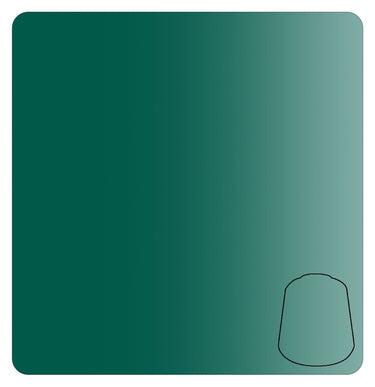 Games Workshop Citadel Contrast Dark Angels Green tabletop gaming paint in an 18ml bottle, ideal for miniature details and shading.