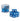 Blue Warhammer 40k Dice Cube for tabletop gaming by Games Workshop, featuring a compact, decorative dice storage and rolling accessory.