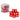 Red Warhammer 40k Dice Cube for tabletop gaming by Games Workshop, featuring 12mm dice inside a compact cube.