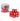 Red Warhammer 40k Dice Cube for tabletop gaming by Games Workshop, featuring 12mm dice inside a compact cube.