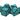 DnD RPG Dice Set: Rune Dice - Magical Runes - Teal - State of Comics