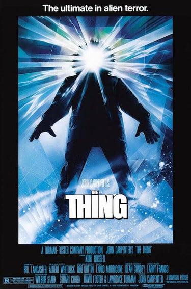 The Thing Original Horror Movie Poster One Sheet 24X36: Indivifually Rolled & Labeled - State of Comics