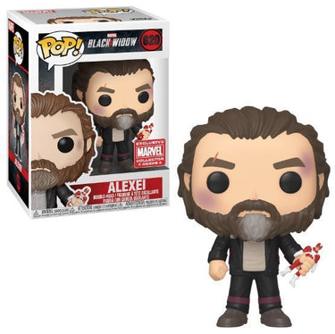Black Widow Alexei Holding Red Guardian Pop! Vinyl Figure - State of Comics