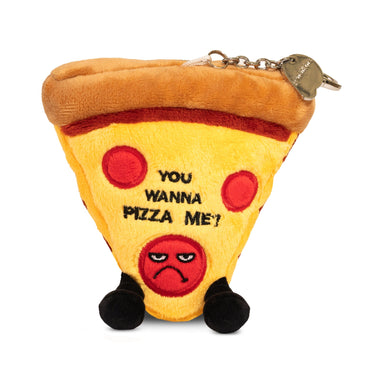 "You Wanna Pizza Me" Pizza Plush Bag Charm - State of Comics