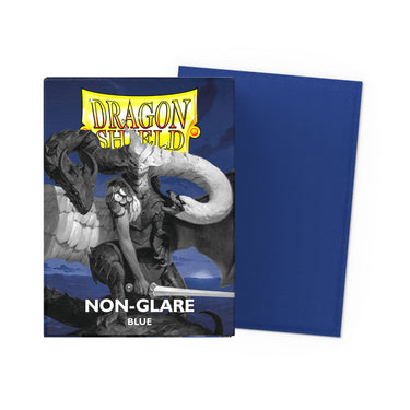 Dragon Shield 100ct Non-Glare Blue Matte Sleeves - State of Comics
