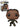 Funko Black Panther 1122 Pop! Vinyl figure showing the iconic Marvel superhero in a dynamic pose with detailed black costume.