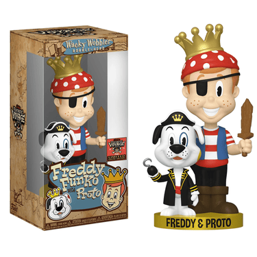 Funko Wacky Wobbler Funtastic Voyage Freddy Funko with Proto Bobble-head Figure - State of Comics