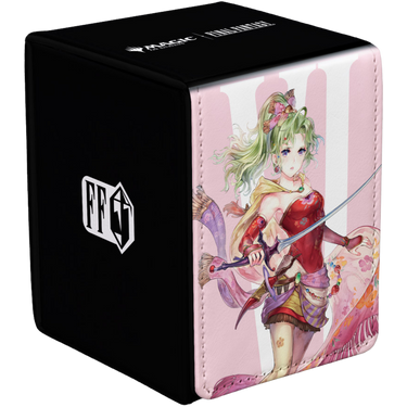 Ultra PRO Final Fantasy Terra Herald of Hope Alcove Flip Deck Box for Magic: The Gathering card storage and supplies.