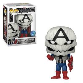 Marvel Poison Captain America Pop! Vinyl Figure - State of Comics