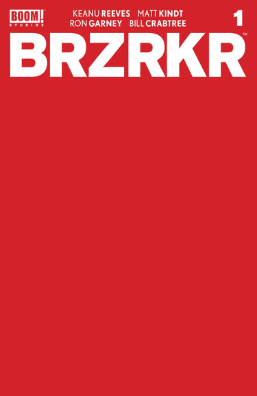 Brzrkr (Berzerker) #1 Cvr F Red Blank Sketch Var - State of Comics