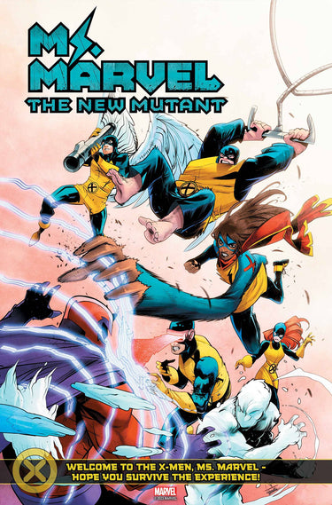 Ms Marvel New Mutant #2 Federico Vicentini Team Homage Var - State of Comics