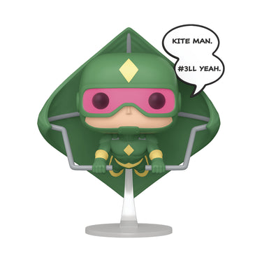 SDCC 2024 Harley Quinn Kite Man Premium Pop! Vinyl Figure (Damaged Box) - State of Comics