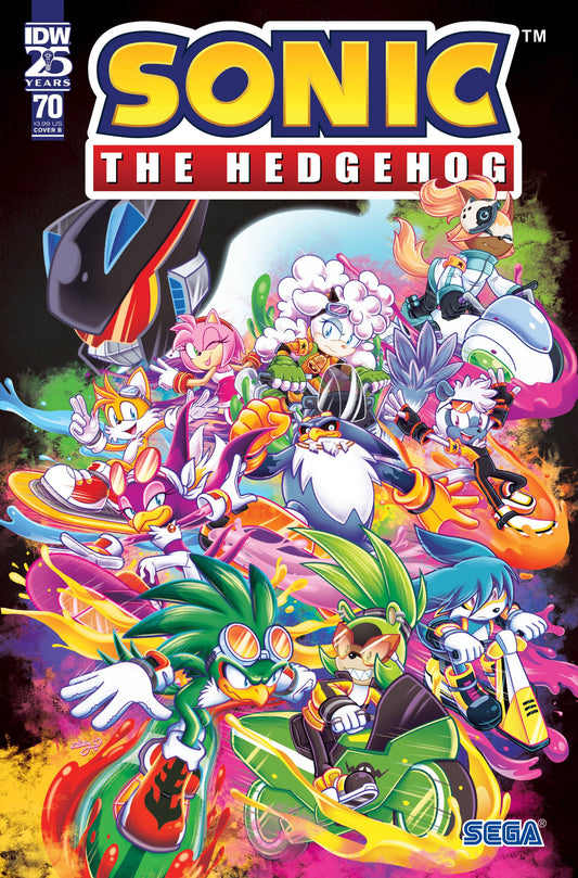 Sonic The Hedgehog #70 Cvr B Starling - State of Comics