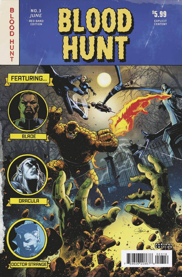 Blood Hunt Red Band #3 25 Copy Incv Magno Bloody Homage - State of Comics