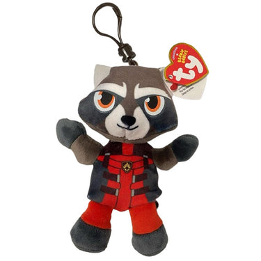 Rocket Racoon TY Floppy Clip - State of Comics