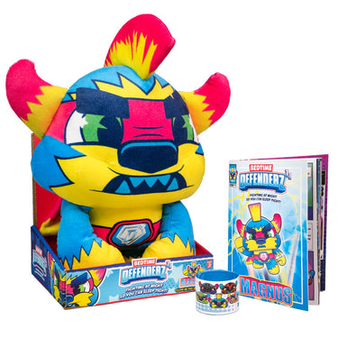 Bedtime Defenderz Magnus Stuffed Toy Designed To Protect - State of Comics