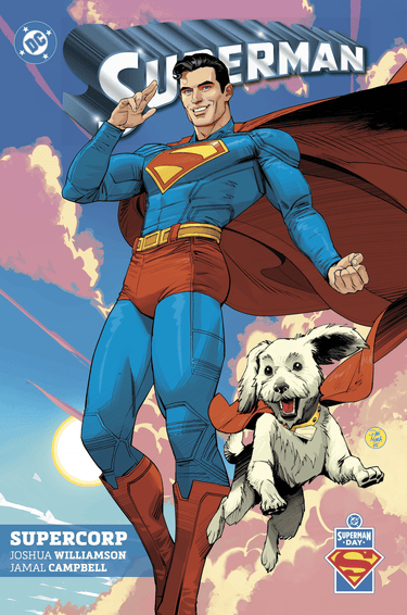Superman Day 2026 - Superman Hc Vol 01 Supercorp Variant Dust Jacket - State of Comics