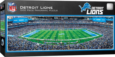 Detroit Lions - 1000 Piece Panoramic Puzzle - State of Comics