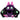 Colorful plush Mini Squishable Neon Punk Mothman toy with vibrant green and pink accents, soft and cuddly for collectible plush fans.