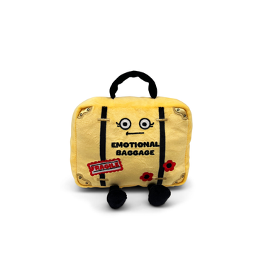 "Emotional Baggage" Suitcase Plush - State of Comics