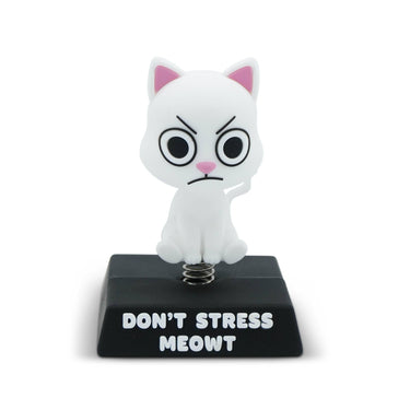 Punchkins Wiggle-Wave Gang Stress Meowt Cat vinyl figure with colorful, wavy design and playful feline expression.