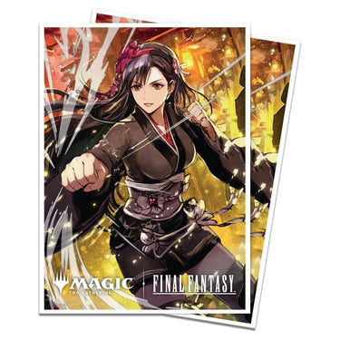 Ultra PRO Magic: The Gathering Final Fantasy Tifa Apex Deck Protector card sleeves, 105-count package