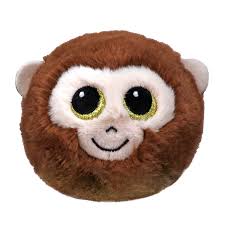 Ty Banana Beanie Bouncers plush toy featuring a soft, yellow banana character with a cute beanie hat.