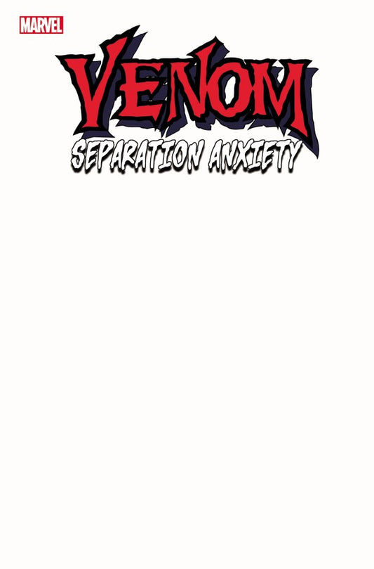 Venom Separation Anxiety #1 Blank Cvr Var - State of Comics