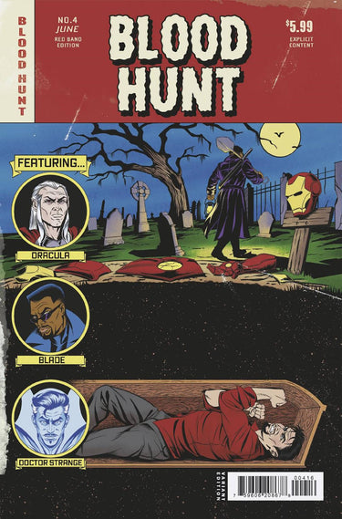 Blood Hunt Red Band #4 25 Copy Incv Cola Bloody Homage Var - State of Comics