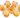 Old School 7 Piece DnD RPG Dice Set Infused Orange Yum! - State of Comics