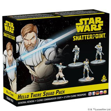 Star Wars Shatterpoint Hello There General Obi-Wan Kenobi Squad Pack - State of Comics