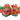 Old School 7 Piece DnD RPG Dice Set Gradients Watermelon Yum - State of Comics