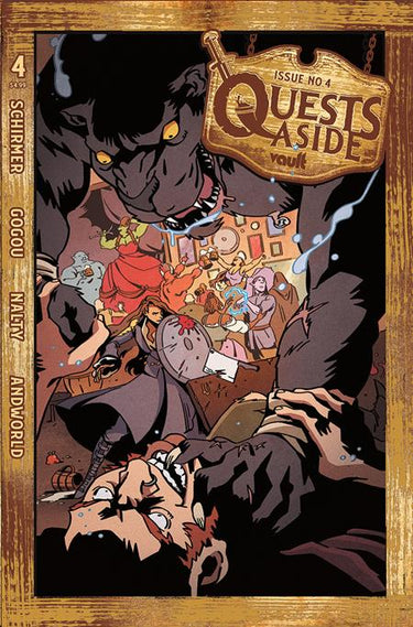Quests Aside #4 Cvr A Elena Gogou - State of Comics