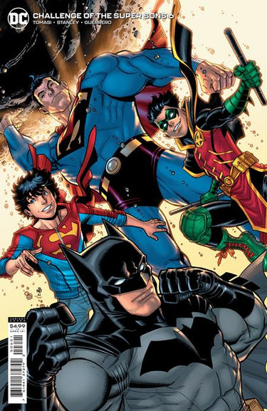 Challenge Of The Super Sons #6 (Of 7) Cvr B Nick Bradshaw Card Stock Var (09/14/2021) - State of Comics