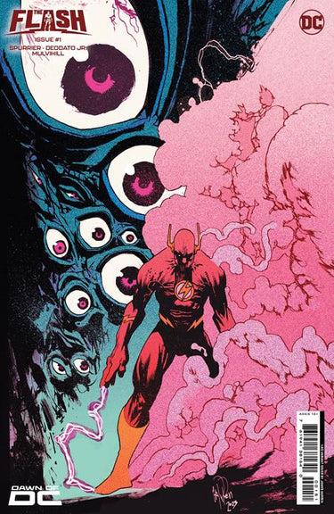 Flash #1 Cvr H Inc 1:50 James Harren Card Stock Var - State of Comics