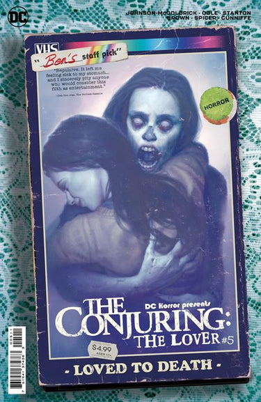 Dc Horror Presents The Conjuring The Lover #5 (Of 5) Cvr B Ryan Brown Movie Poster Card Stock Var (Mr) (10/5/2021) - State of Comics