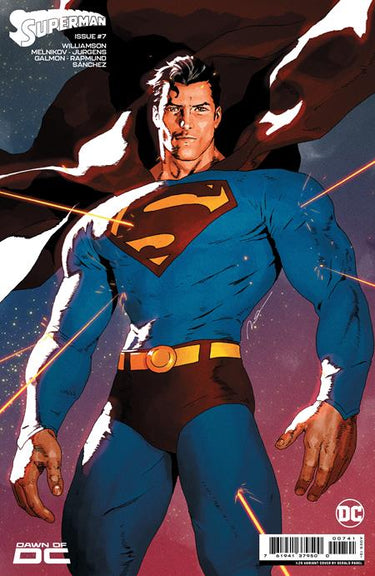 Superman #7 Cvr H Inc 1:25 Gerald Parel Card Stock Var (#850) - State of Comics