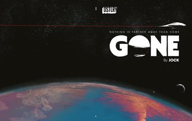 Comic book Gone #1 Cover A Jock by DSTLRY Media, featuring vivid artwork and dynamic character illustration.