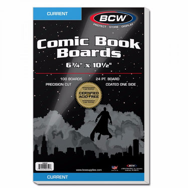 BCW Regular current Comic Boards - State of Comics