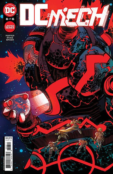 Dc Mech #6 (Of 6) Cvr A Baldemar Rivas - State of Comics
