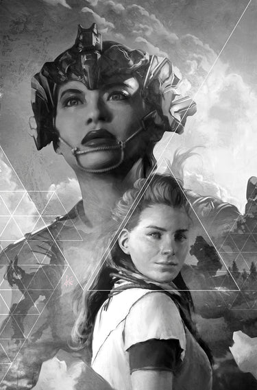 Horizon Zero Dawn #2 Cvr D Artgerm B&W Virgin 1:25 Incentive - State of Comics