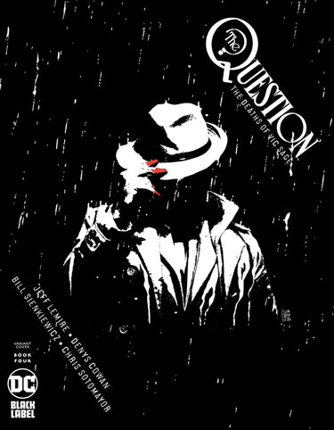 Question The Deaths Of Vic Sage #4 (Of 4) A Sorrentino Var E - State of Comics