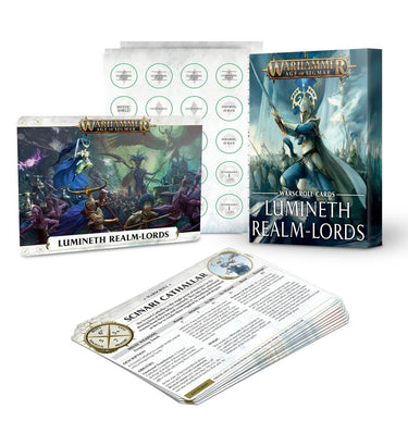 Warhammer Age of Sigmar Warscroll Cards Lumineth Realm-lords - State of Comics