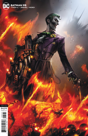 Batman #95 Card Stock F Mattina Var Ed Joker War - State of Comics