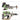 Warhammer 40k Orks Boyz tabletop gaming miniatures by Games Workshop, featuring detailed green Ork figures with weapons.