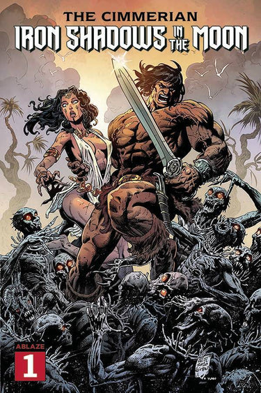 The One Stop Shop Comics & Games Cimmerian Iron Shadows In Moon #1 Cvr A Level (Mr) (04/07/2021) ABLAZE