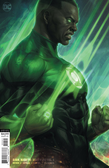 Dark Knights Death Metal #4 (of 7) CVR D Stanely Artgerrn Lau Green Lantern Jon Stewart Var - State of Comics